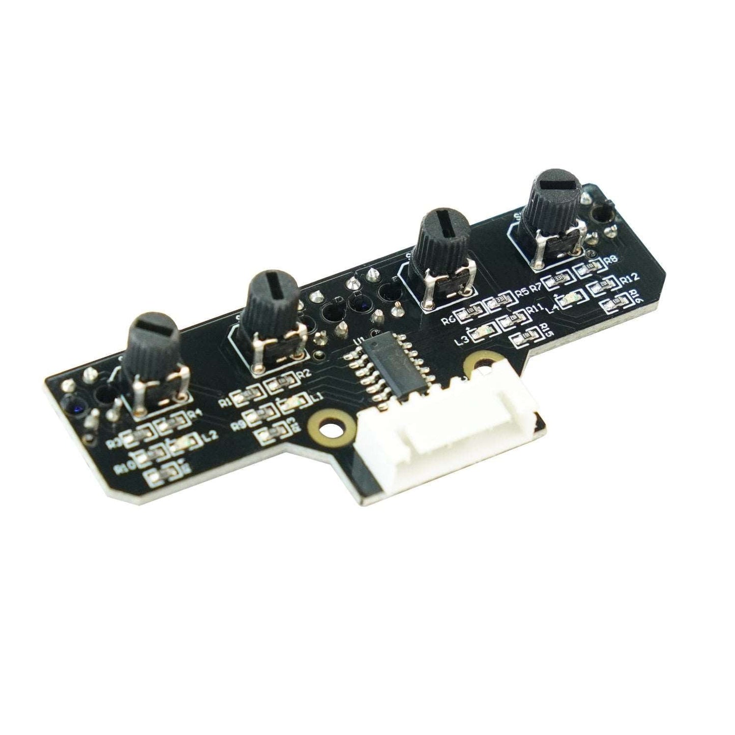 Yahboom YB-MVX01 V1.2 4-channel infrared tracking sensor module with 6-pin XH2.54 connector