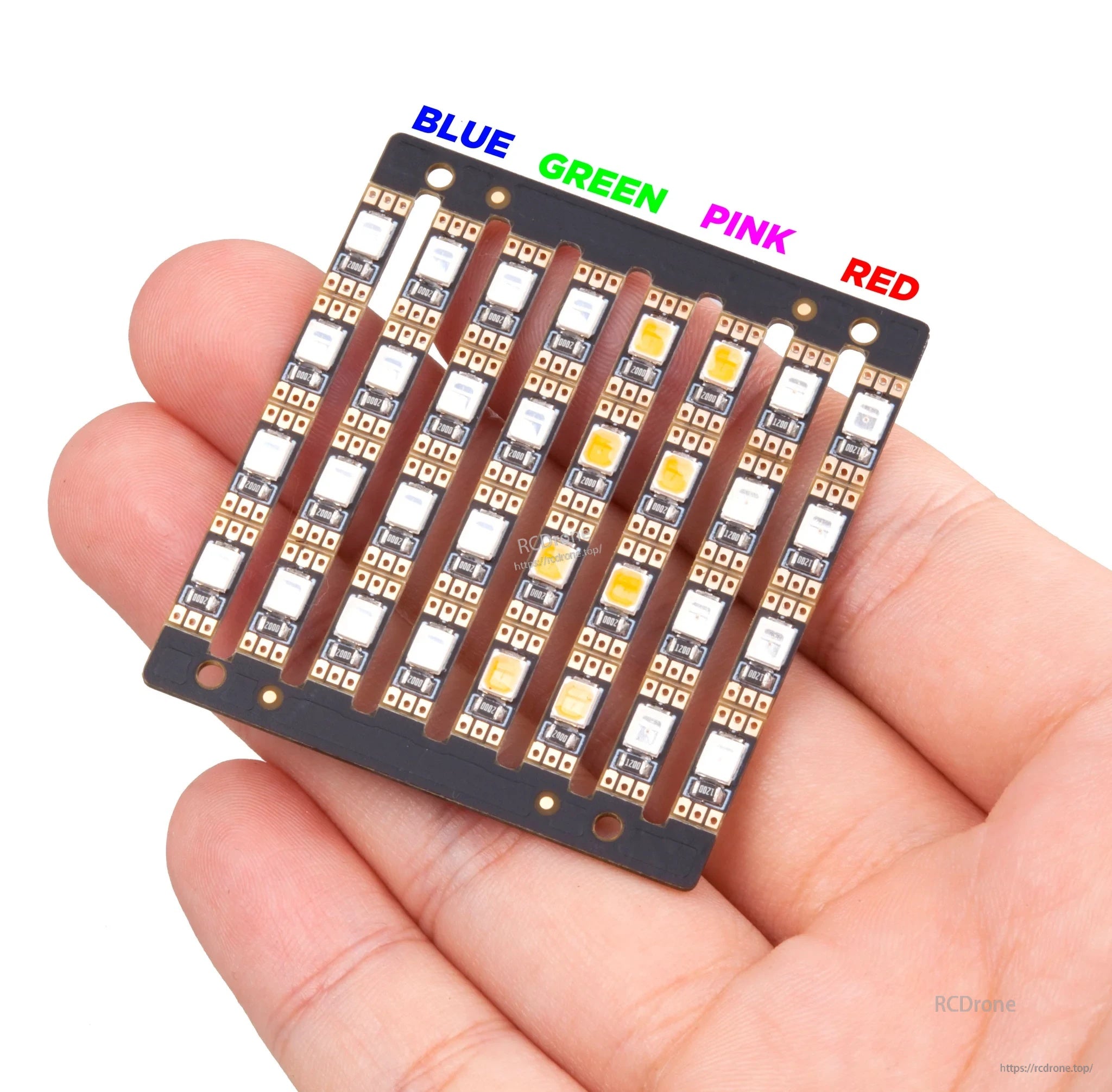 4 PCS 4*20mm FLYWOO Arm LED Board Light 1/2 Bits 1-4S