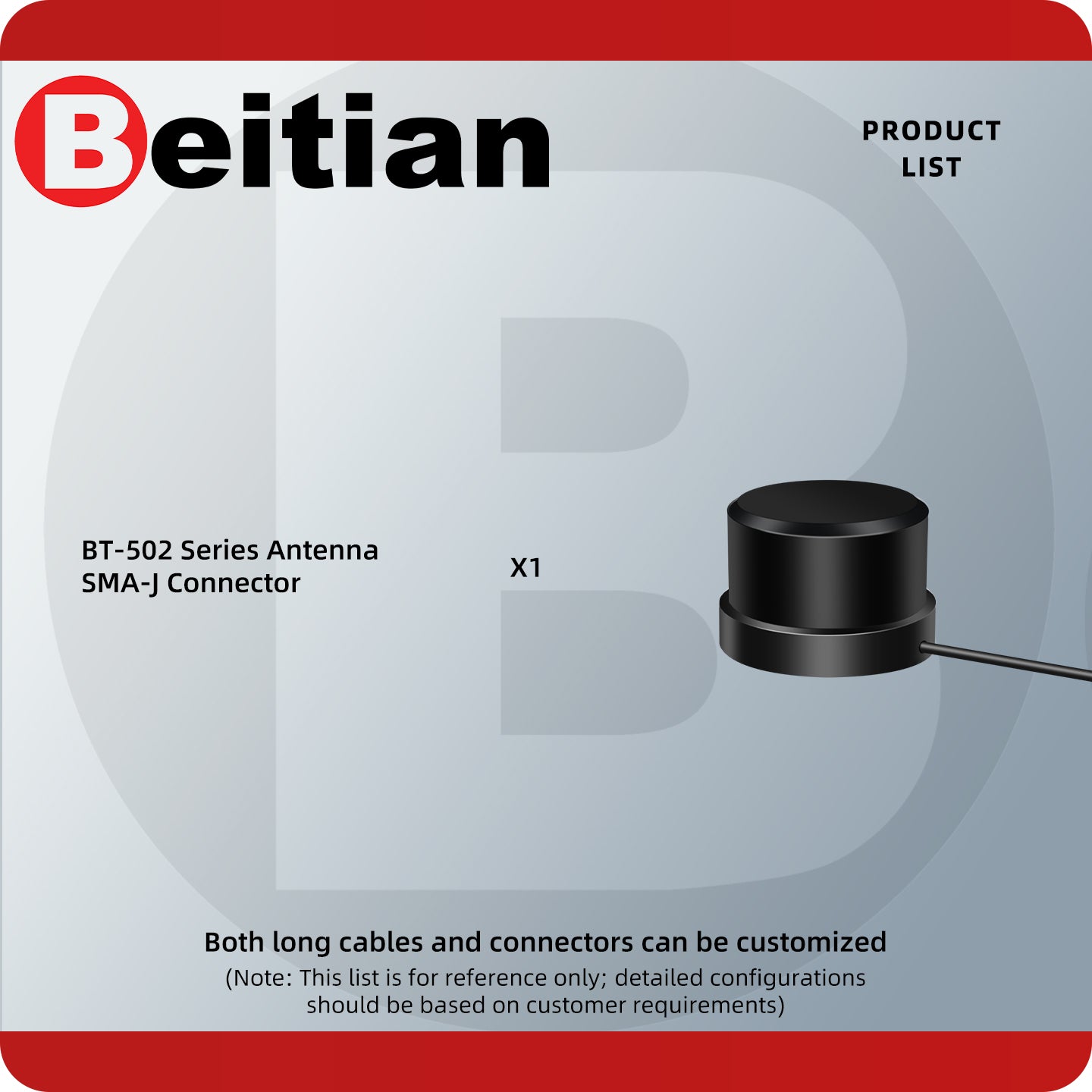 Beitian Autopilot Drone Positioning Helical Antenna GNSS GPS GLONASS Galileo BeiDou BT-502