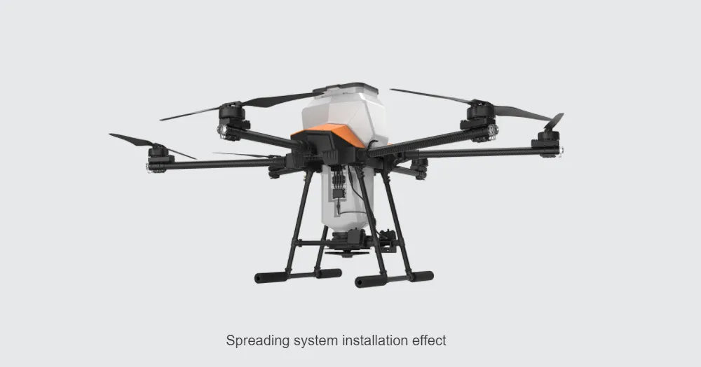 EFT G420 20L Agriculture Drone, Spreading system installation