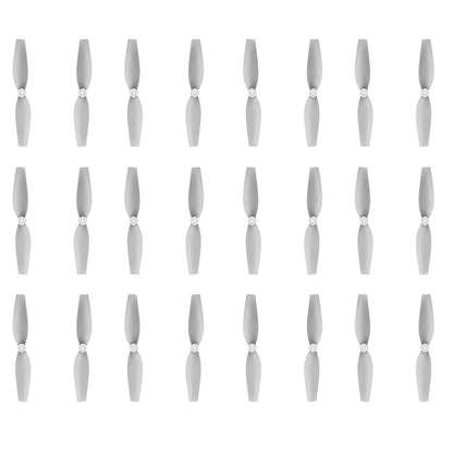 HQ 45MMX2 2-Blade Propeller, Set of gray HQ 45mm two-blade propellers with hub mount, arranged in a grid on white background