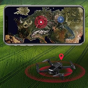Ruko U11 PRO Drone, App can be easily tracked and located through the App