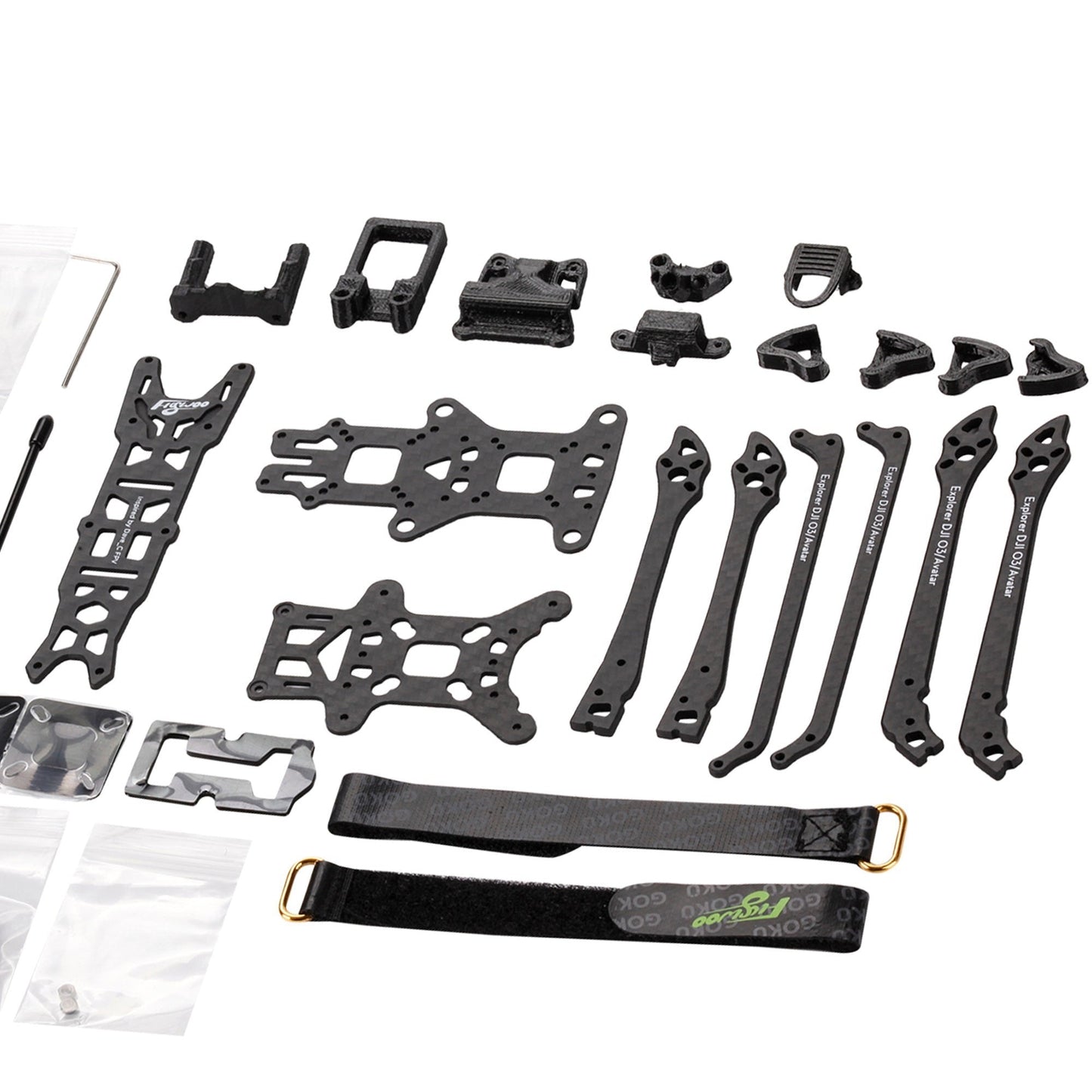 Flywoo Explorer LR O3 \ O4 \ O4PRO Frame parts collection