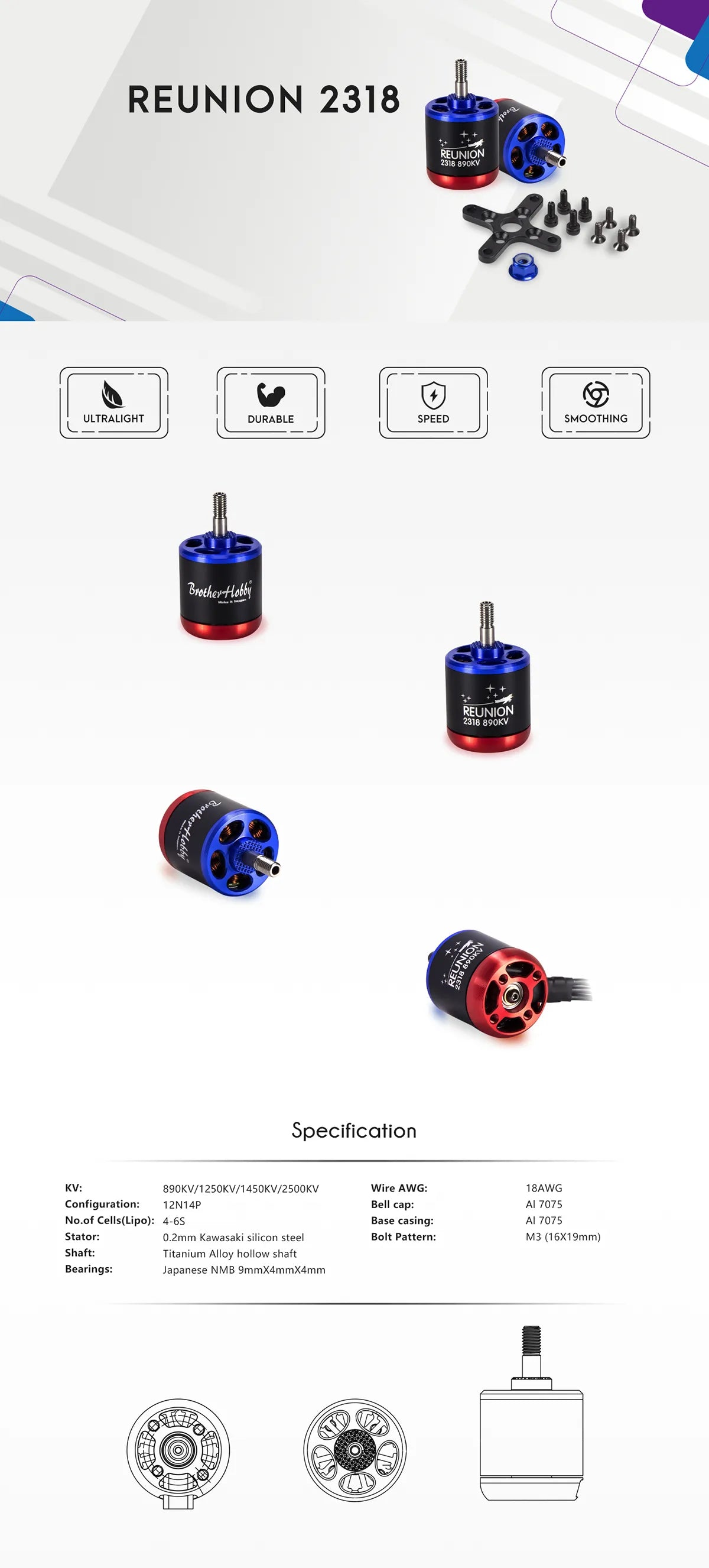 Bvothev-Hobbi REUNION 2318 890KV U