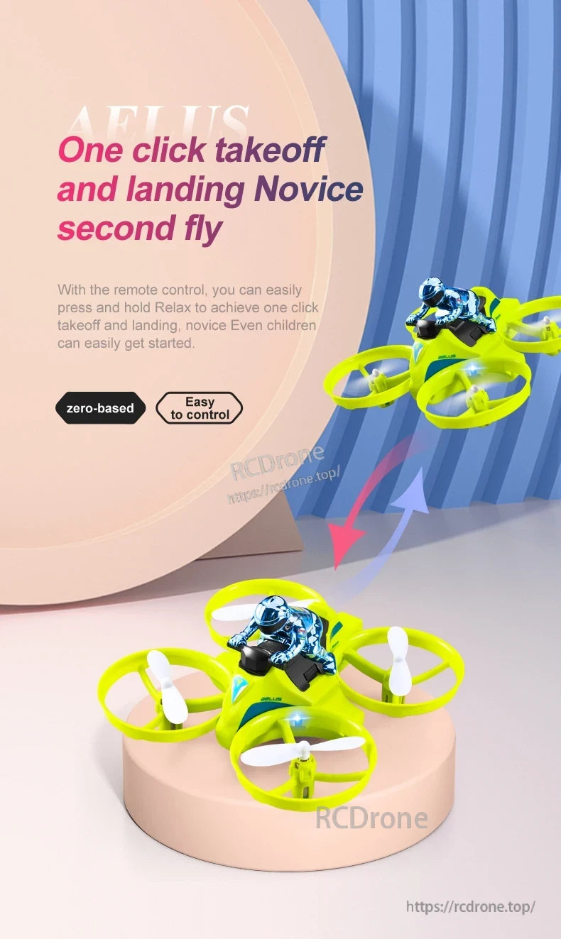 4DRC V24 Mini RC Drone, Easy-to-use mini drone with one-click takeoff and landing, ideal for beginners and novices.