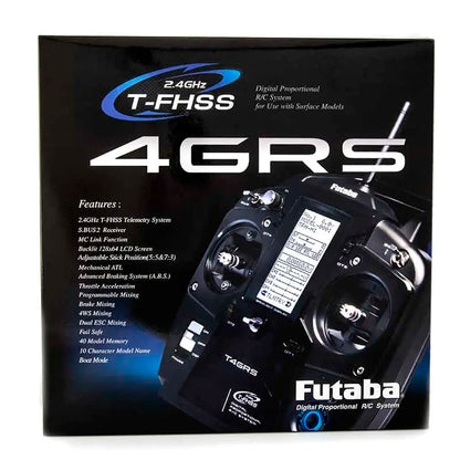 Futaba 4GRS 4-Channel 2.4GHZ Transmitter with R304SB Receiver for Surface Model