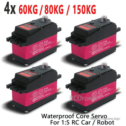 4X DSServo baja 5B servo 1/5 DSServo 60Kg 80Kg 150Kg Цифровий сервопривід із високим крутним моментом для Redcat HPI Baja 5B SS RC сервопривід Автомобільний SAVOX-0236