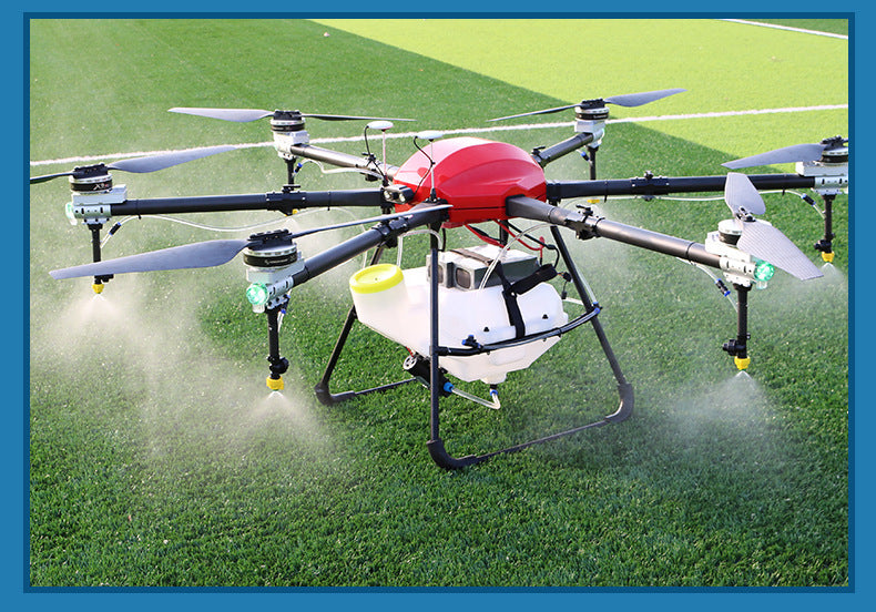 Y10 6-Axis Agriculture Spraying Drone 22 KG 22L 20Kg 22Minutes Drone for farming sprayer 10 YJ Tech 16 liters agricultural drone for farming sprayer Power: 22000mAh