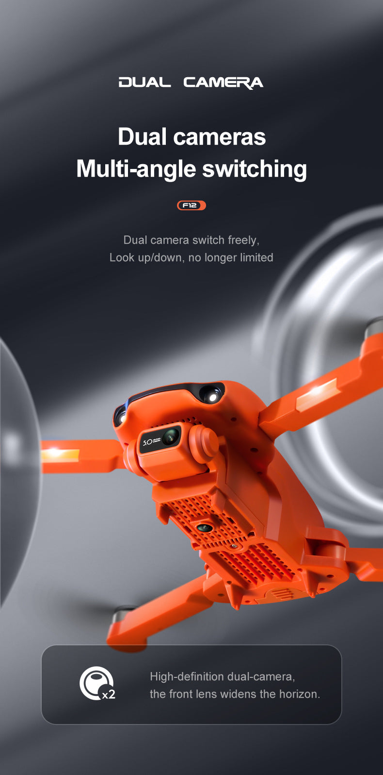 F12 Drone 6k HD ESC Camera quadcopter 5G long endurance brushless motor rc aircraft 8 F12 Drone, jual camera dual cameras multi-angle switching f1z