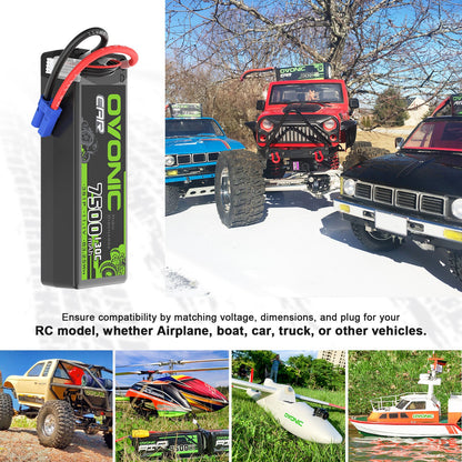 Hardcase LiPo battery shown with RC vehicle and model examples for compatibility and use case selection