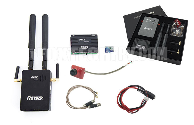 Foxtech DVL-C 5G 3KM 720/1080P@60FPS Long Range HD Video Transmission System with Camera 6 DVL-C is a long range video transmission system