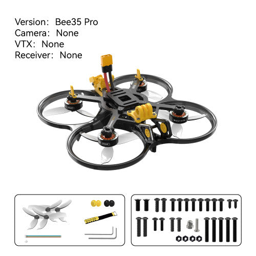 SpeedyBee Bee35 -  3.5 inch FPV, SpeedyBee Bee35: A 3.5 inch FPV drone with O3 Air Unit and LINK WASP for aerial photography, racing, and other applications.