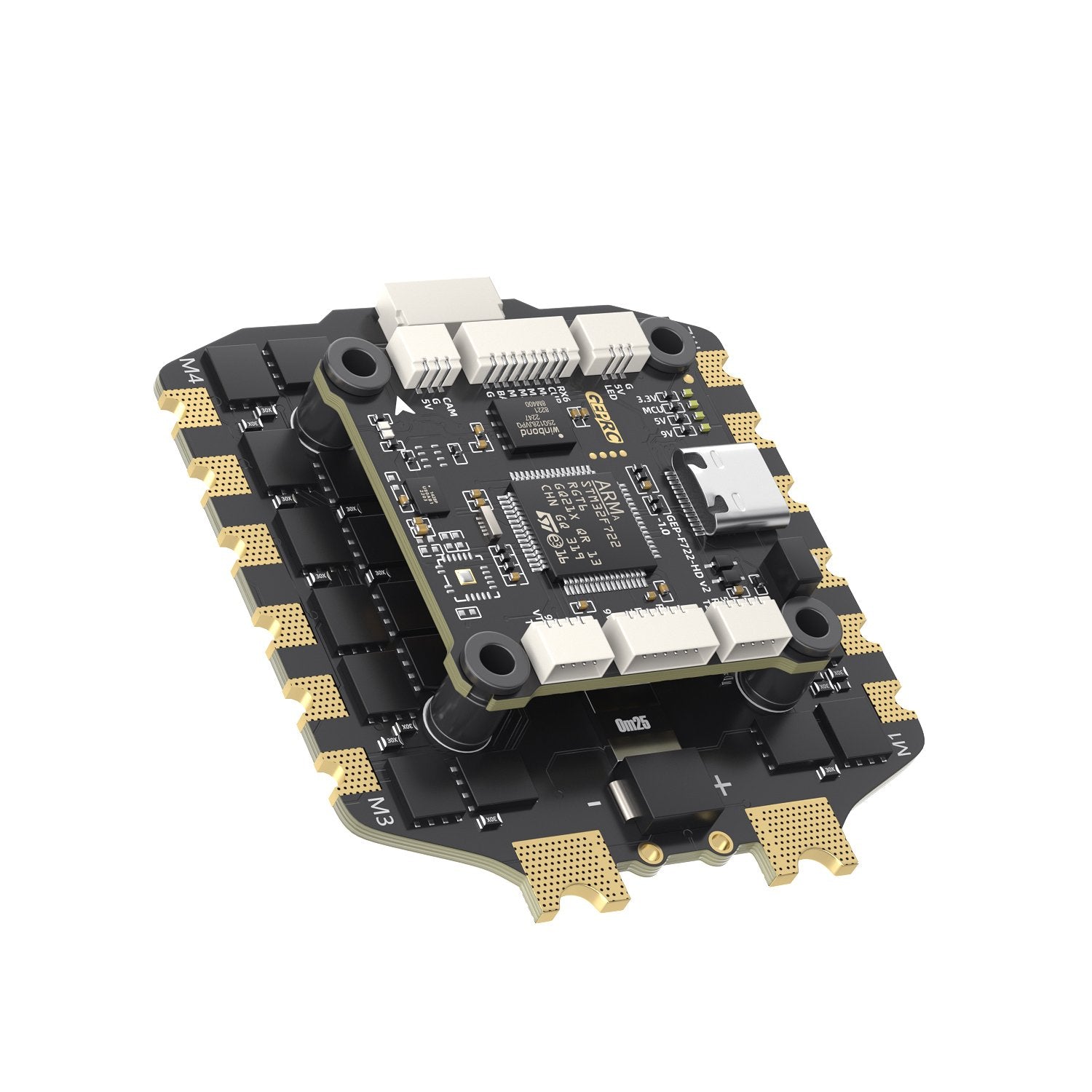 GEPRC TAKER F722 BLS 80A V2 Stack – STM32F722 FC + 80A 4in1 ESC for 3–6S High-Performance FPV Drones