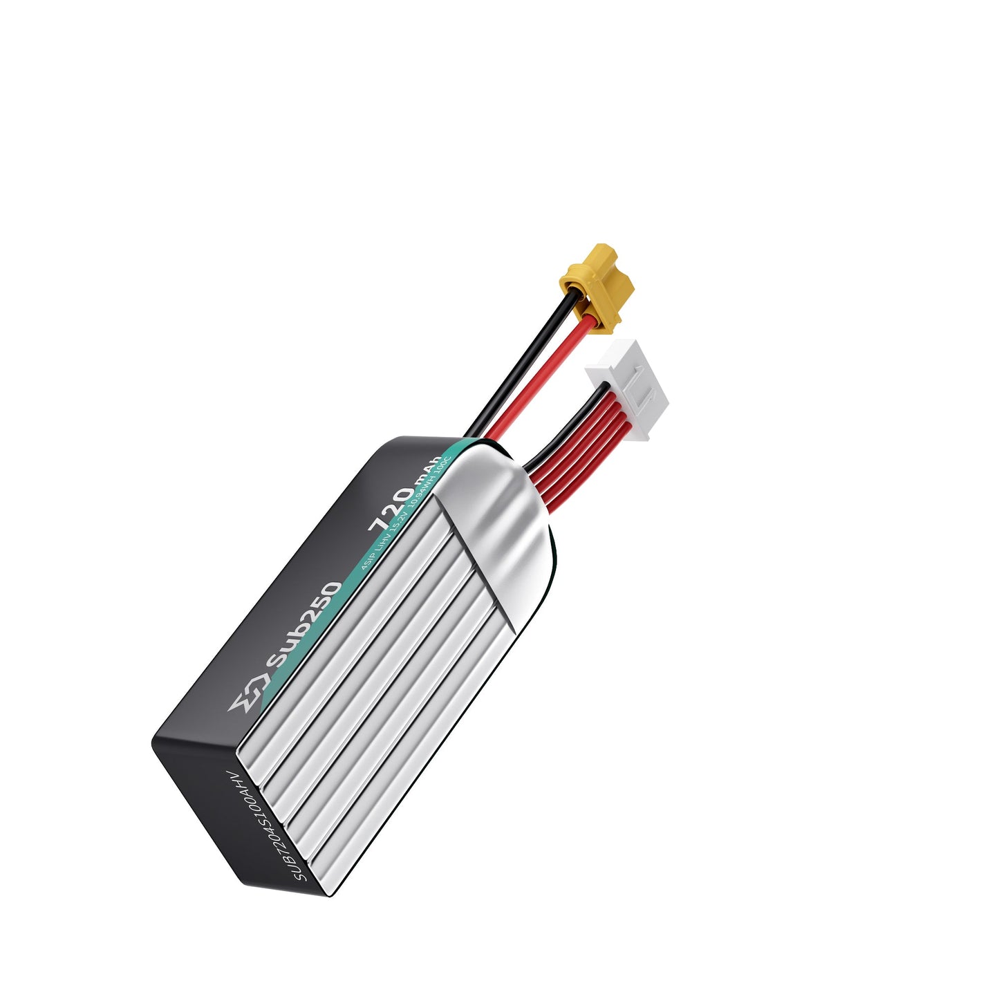 Sub250 SUB7204S100AHV 4S 720mAh 100C LiHV battery with XT30 lead and balance connector