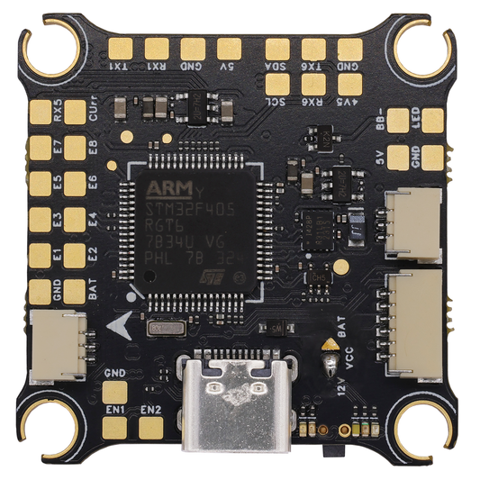 HAKRC F4551 STM32F405 Flight Controller – 30.5x30.5mm, 2-8S, ICM42688, OSD, Dual BEC