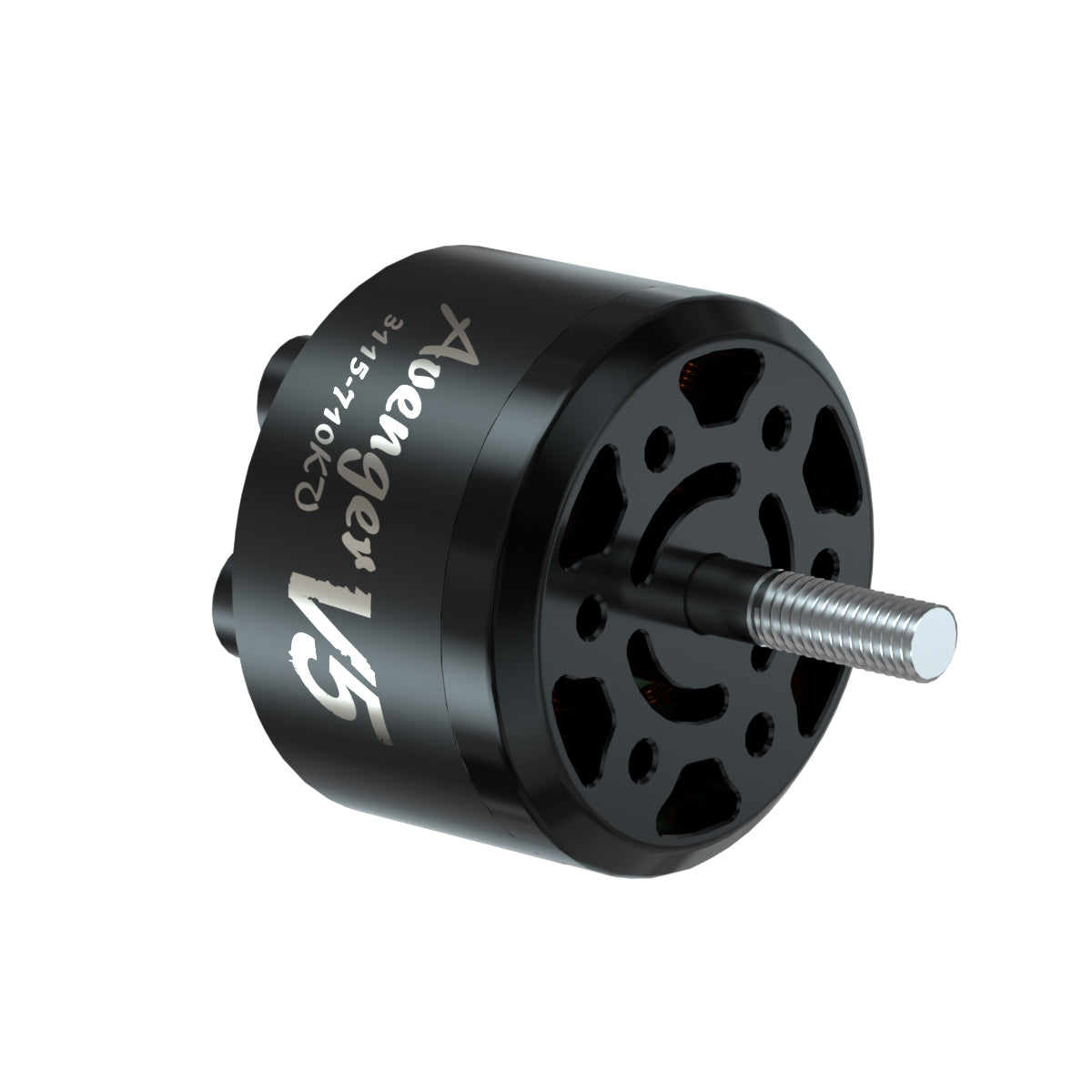 BrotherHobby Avenger 3115 V5 CW brushless motor with black housing and threaded prop shaft