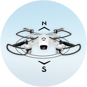 Amcrest A4-W Skyview WiFi Drone with Camera HD 720P FPV Quadcopter 7 amcrest 无人机无线控制器备用螺旋桨美元充电线