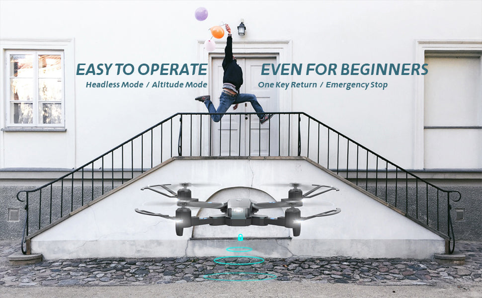 UranHub UF500 Drone, easy to operate even for beginners headless mode altltude mode one