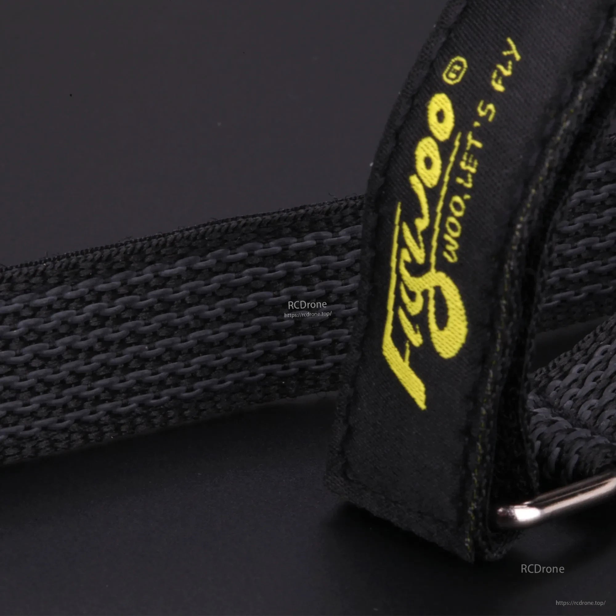 4pcs FLYWOO Kevlar Battery Strap w/ Woven Rubber Grip & Metal Buckle - 20mmx200\20mmX250