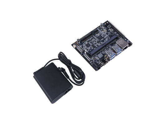reComputer J401 open‑source carrier board for Jetson Orin Nano/Orin NX with GbE, 4x USB 3.2, M.2 M/E, HDMI 2.1, 12V/5A