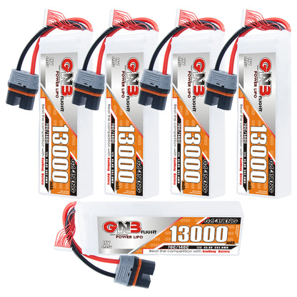 GAONENG GNB 12S 45.6V LiHV 13000mah 70C LiPo Battery QS12
