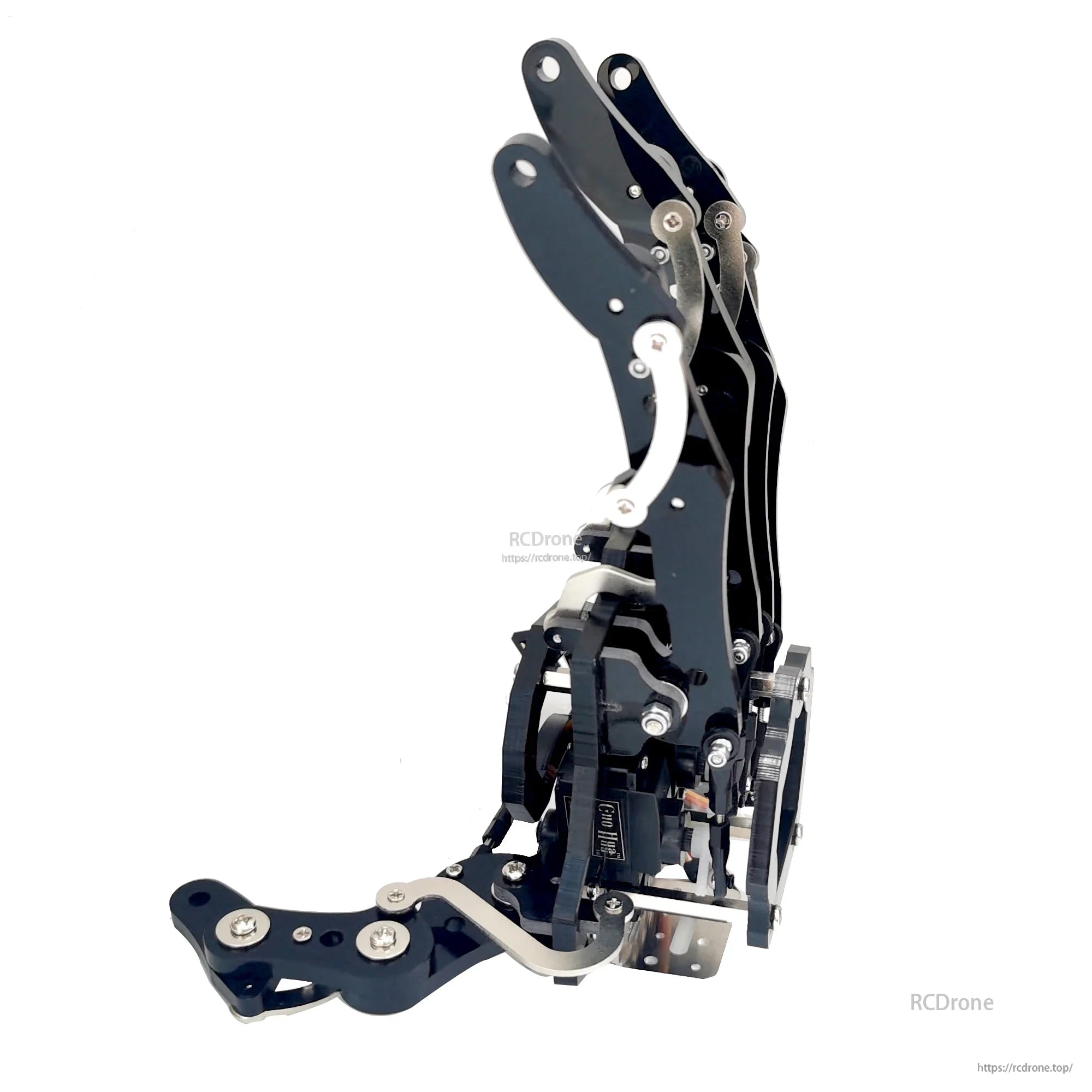 5 DOF Robot Hand, Do not operate outside the specified range, as this can cause locked-rotor damage and harm the servo.