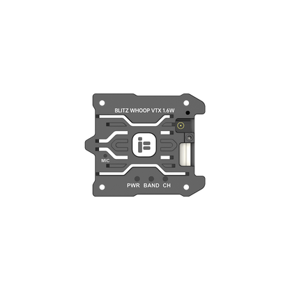 iFlight BLITZ Whoop 5.8GHz 1.6W VTX – 25.5x25.5mm, IRC Tramp, 7–34V, 44CH FPV Video Transmitter