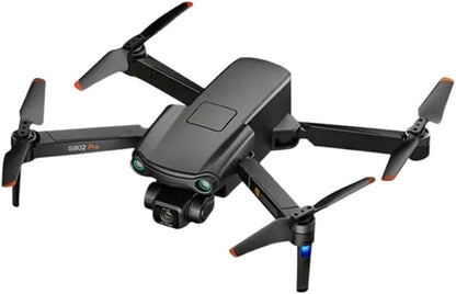 S802 / S802 Pro Drone - 4K HD Profesyonel HD Kamera Lazer Engellerden Kaçınma 3 Eksenli Gimbal 5G WiFi EIS FPV Dron RC Quadcopter Profesyonel Kamera Drone