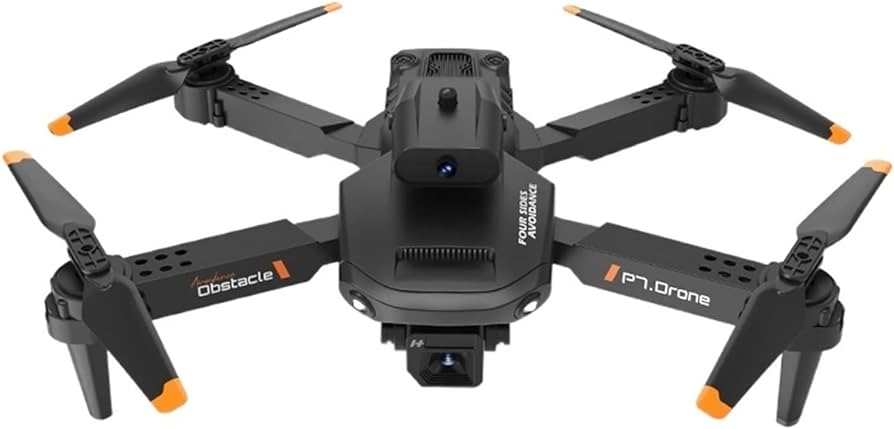 P7 Drone - 8K HD WIFI FPV 360 Drone Pengelakan Halangan Fotografi Udara Empat Paksi Rc Pesawat Rc Helikopter Hadiah Mainan Kanak-kanak