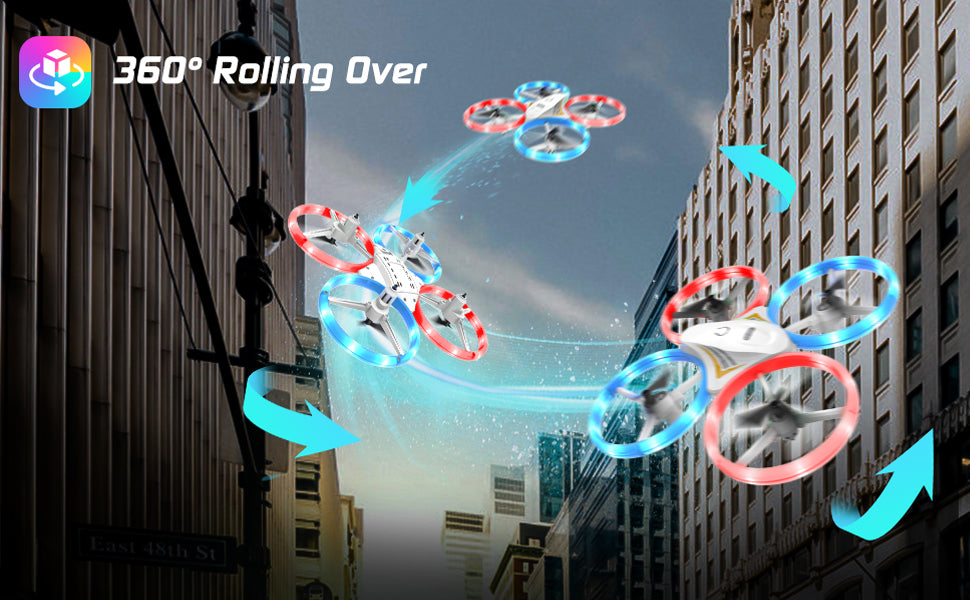 DyineeFy Mini Drone, do not fly in adverse weather conditions such as strong winds, heavy rain