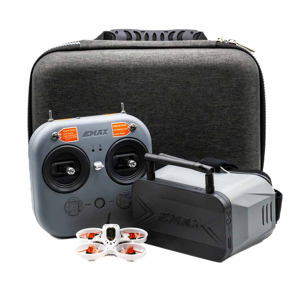 Hard carrying case with FPV goggles for EMAX Tinyhawk Nanoscout 65mm FPV kit