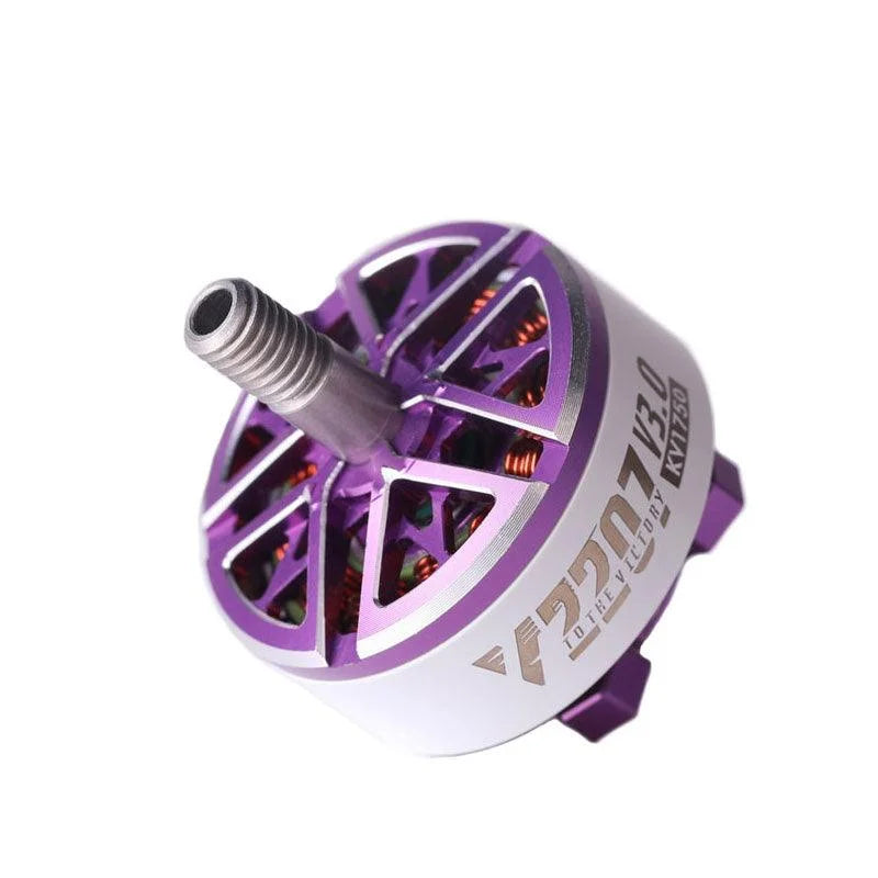 T-Motor VELOX V2207 V3 Motoru wa Drone Usio na Brashi - Chaguzi za 1500/1750/1950/2050/2550KV kwa FPV
