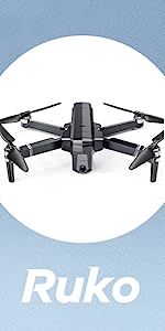 Ruko F11 MINI Drone, wireless real-time video transmission can be switched between 720p@25fps or