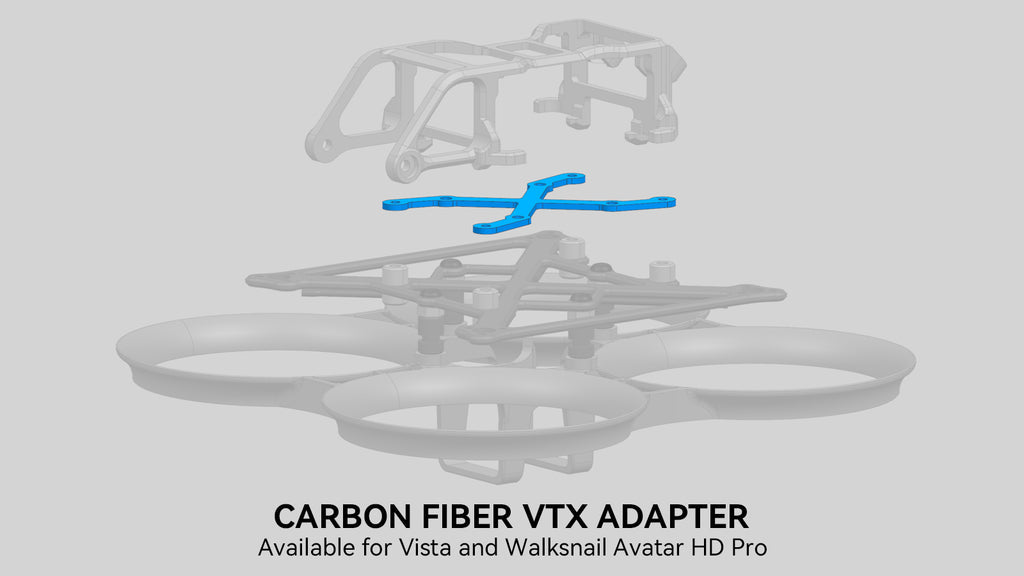 BETAFPV Pavo Pico - Brushless Whoop Quadcopter NEW Arrival 2023 (Without HD Digital VTX Camera ) 19 BETAFPV Pavo Pico, OT 3 CARBON FIBER VTX ADAPTER Available for Vista and