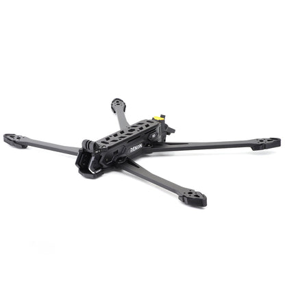 Rekon10 PRO V2 frame angled view showing REKON side plate branding and motor mount ends