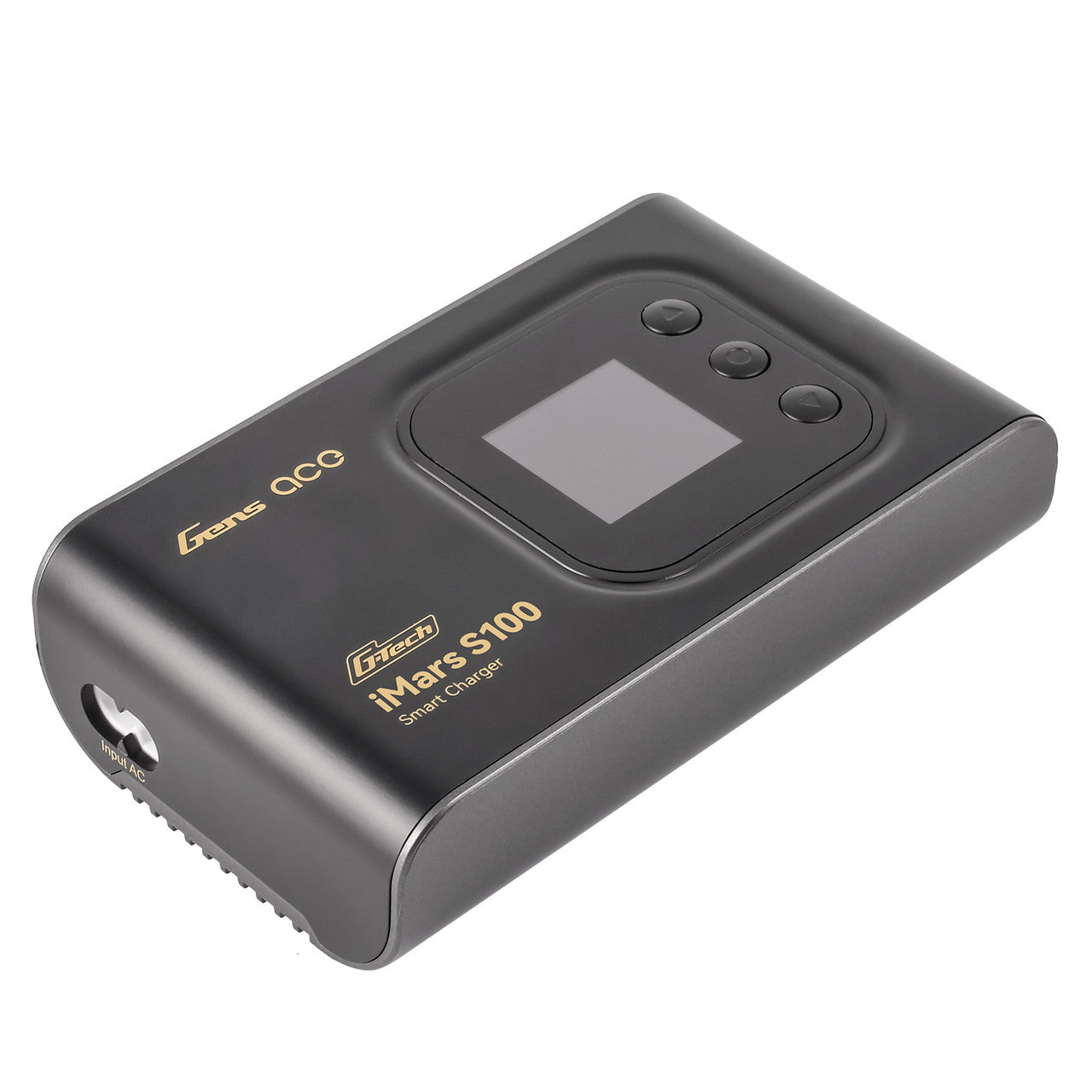 Gens ace iMars S100 G-Tech RC Battery, Gens ace iMars S100 G-Tech smart RC battery charger with built-in screen, buttons, and AC input port