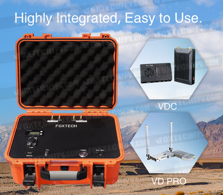 Foxtech Integration Box for Video&Data Link 6 Foxtech Integration Box for Video&Data Link
