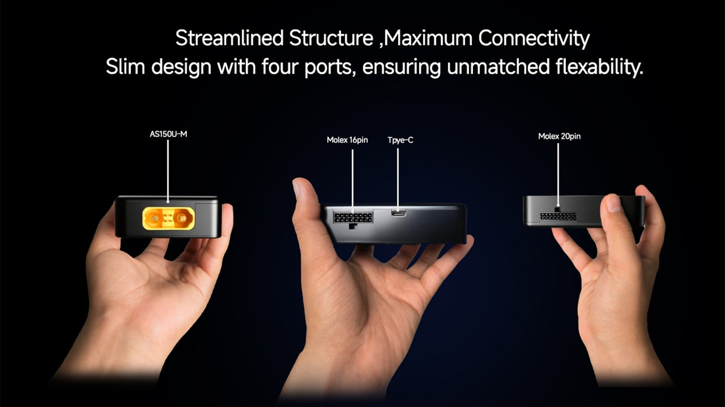 ISDT BG-18S Battery Meter, LCD Display Digital Battery Capacity Checker and Balancer for LiFe, LiPo, LiHv, ULiHv 12-18S ISDT Shop