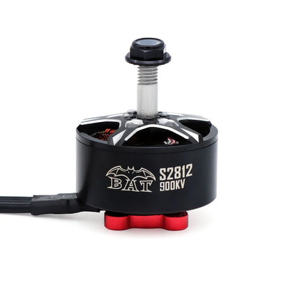 Surpass Hobby BAT S2812 900KV FPV brushless motor front view with threaded prop shaft