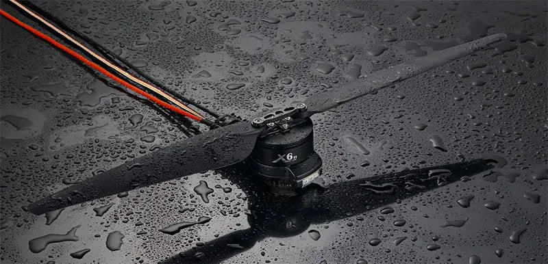 EFT G06 V2 - 4-Axis 6L Agriculture Drone For Spraying, Spreading With Hobbywing X6 Motor, JIYI K3A Pro FC, Skydroid T10, 12S Battery 18 EFT G06 V2, it can monitor drug flow in real time and intelligently match the spray volume to achieve precise pest