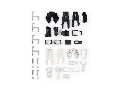 SO-ARM101 Low-Cost AI Arm 3D Printed Skeleton – Open-Source PLA+ parts for LeRobot, finetuned Leader/Follower/Clamps sets