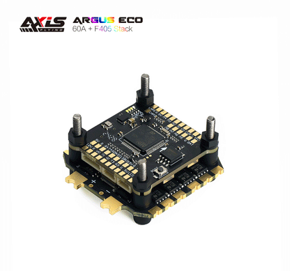 Axisflying Argus ECO 60A/55A + F405 Stack – 4–6S BLHeli‑S ESC & F405 FC, ICM42688P, 16MB Blackbox, 30.5×30.5mm