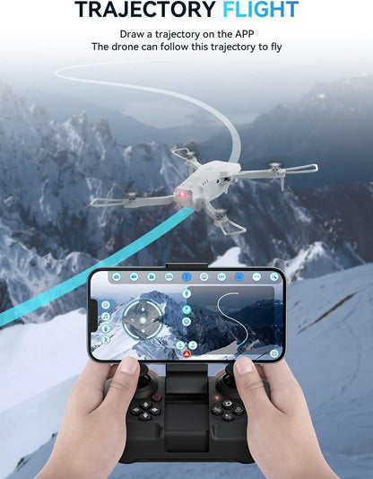 ROVPRO S60 Drone, TRAJECTORY FLIGHT Draw a trajectory on the