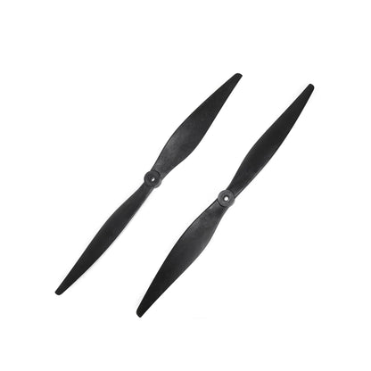 HQProp 15x10 2-Blade Propeller set in black, two propellers shown on white background