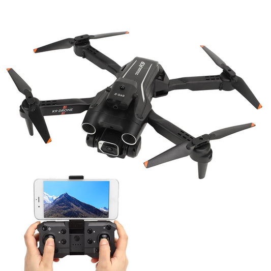 K9 RC Drone - Intelligent Obstacle Avoidance 4K Dual Camera UAV WIFI Remote Control Quadcopter Professional Toy Gift VS Z908