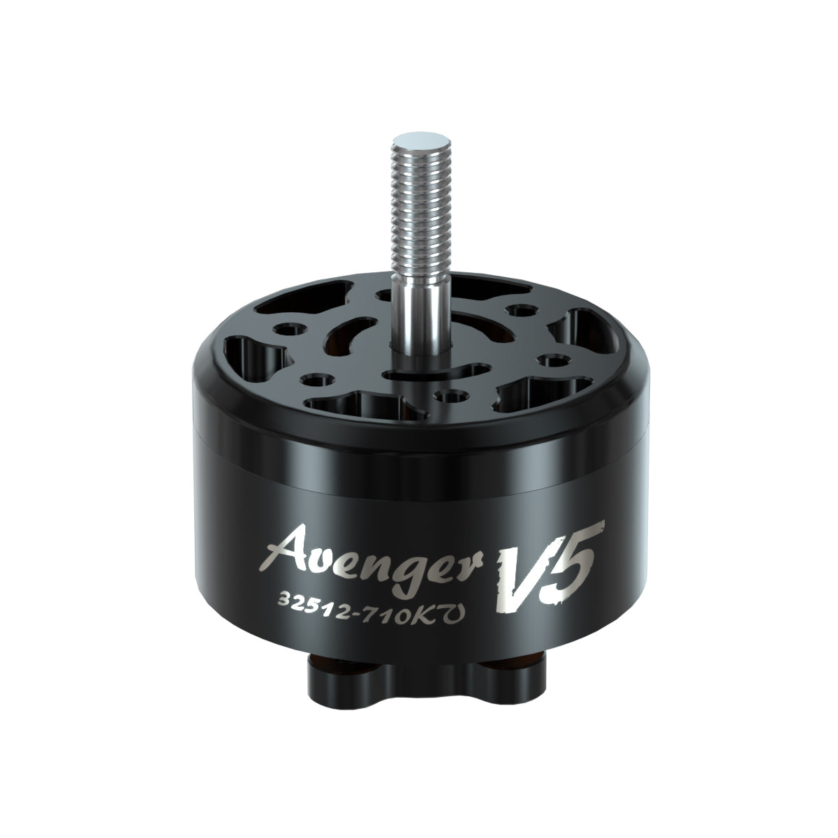 BrotherHobby Avenger V5 32512 710KV brushless motor with threaded shaft and black housing