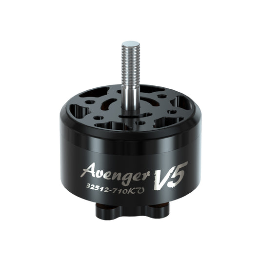 BrotherHobby Avenger V5 32512 710KV brushless motor with threaded shaft and black housing