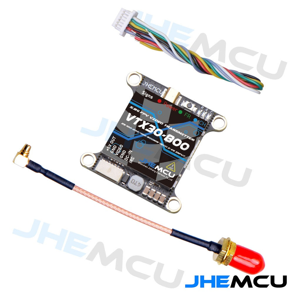 JHEMCU VTX30-800 5.8GHZ 800MW Wireless Video Transmission Module FPV Image Transmission
