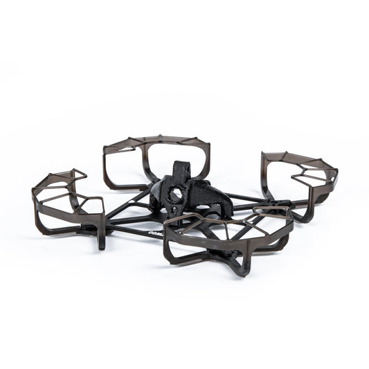 Flywoo Firefly 2S Nano Baby 20 Analog Frame Kit, Flywoo Firefly Nano Baby 20 analog drone frame kit with ducted prop guards and central mounting plate