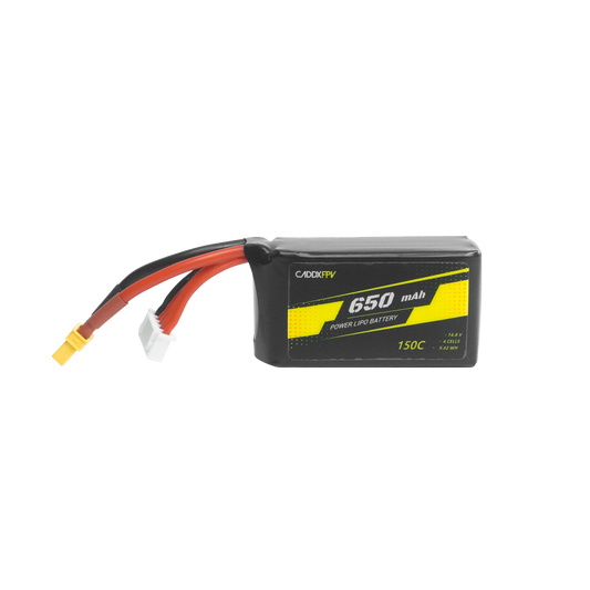 CADDXFPV 650mAh 4S 14.8V 150C FPV 리포 배터리